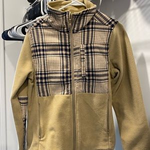 Fleece Plaid jacket